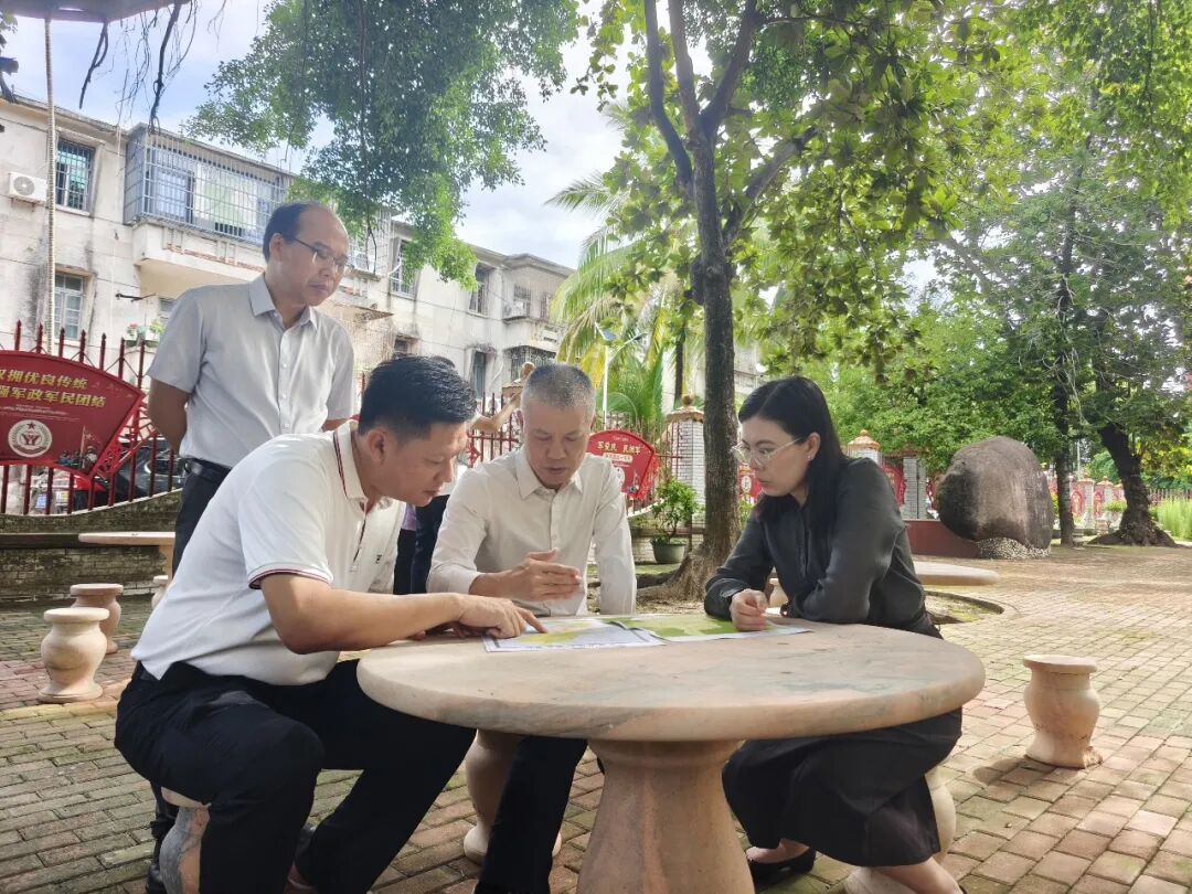 吴钟斌到海棠区联系指导藤桥街道筹备工作
